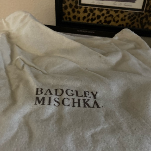 New! Badgley Mischka gorgeous black suede heels. Date night, holiday, wedding. - Picture 5 of 6